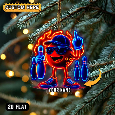 BOWLING 3D ORNAMENTS