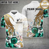 Maxcorners Bowling Tribal Pattern Multicolor Customized Name, Team Name 3D Shirts