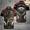 Maxcorners Darts Hunter Deer Buck Multicolor Customized Name, Team Name 3D Shirts