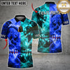 Maxcorners Bowling Viking Battle Lightning Multicolor Customized Name, Team Name 3D Shirt