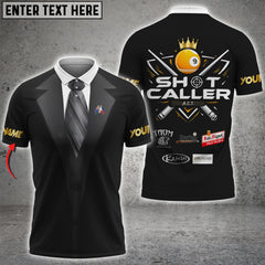 Maxcorners Custom Billiards Team Jersey, Personalized Tuxedo Design With Golden Crown Logo Name And Team Name For Ritzmond