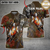 Maxcorners Darts Polynesian Dartboard Hibiscus Turtle Multicolor Customized Name, Team Name 3D Shirt
