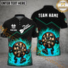 Maxcorners Darts Angry Dartboard Flame Multicolor Personalized Name, Team Name 3D Shirt
