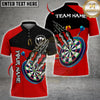 Maxcorners Darts Dartboard Claw Monster Multicolor Customized Name, Team Name 3D Shirt