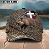 Maxcorners Premium Patriotic Wild Hunting Mutilcolor Options Personalized Name 3D Cap
