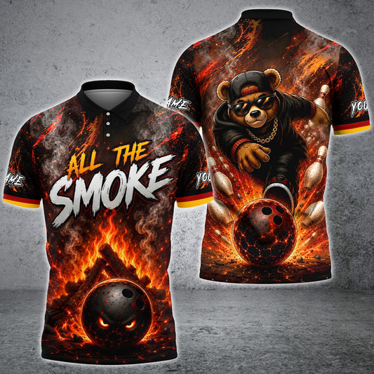 Maxcorners Custom Bowling 3D Shirts For Kevin