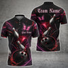 Maxcorners Bowling Personalized Name, Team Name 3D Shirt For Natasha