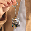 Maxcorners Custom Duck Hunting Acrylic Ornament - Personalized Waterfowl Christmas Decoration LM0411