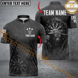 Maxcorners Darts Bullseye Fury Personalized Name 3D Unisex Shirt For Ben