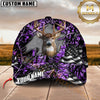 Maxcorners Deer Breakthrough Camo Hunting US Flag Personalized Hat 3D Printed Multicolor