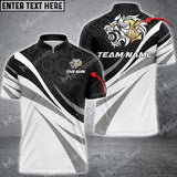 Maxcorners Ball 8, Ball 9 Keno Lions Billiard Jersey Customized Name, Team Name 3D Polo Shirt