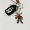 Maxcorners Darts Muscular Moose Player Mascot 3D Keychain And Ornament
