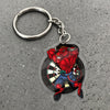 Maxcorners Darts Red Bull Dartboard Mascot 3D Keychain And Ornament