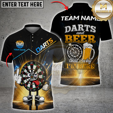 Maxcorners Darts Funny Hairy Chest Santa Hohoho And Dartboard Personalized Name 3D Unisex Shirt