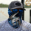 Maxcorners Fishing Ocean Wave Power 3D Neck Gaiter (12 Fish Species)