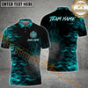 Maxcorners Golf Ball Fire Multicolor Personalized Name, Team Name 3D Shirt