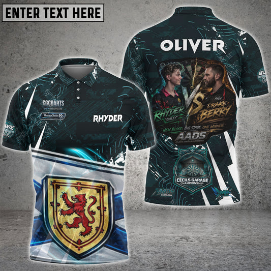 Maxcorners Darts Skull Of Punishment Personalized Shirt For Rhyder CGC