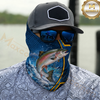 Maxcorners Fishing Dynamic Water Splash 3D Neck Gaiter (13 Fish Species)