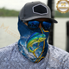 Maxcorners Fishing Dynamic Water Splash 3D Neck Gaiter (13 Fish Species)
