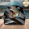 Maxcorners Fishing Jumping Water Splash Graphic Personalized 3D Cap