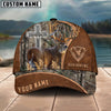 Maxcorners Deer Hunting Cross Camouflage Pattern Multicolor Option Personalized 3D Cap