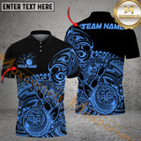 Maxcorners Bowling Tribal Strike Multicolor Customized Name, Team Name 3D Shirts