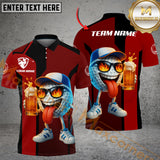 Maxcorners Golf Cool Ball Beer Multicolor Customized Name, Team Name 3D Shirts