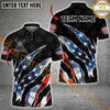 Maxcorners Patriotic Darts Scratch Jersey Personalized Name, Team Name 3D Shirts