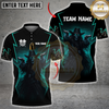 Maxcorners Darts Dark Cowboy Dual Guns Multicolor Customized Name, Team Name 3D Shirts