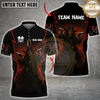 Maxcorners Darts Dark Cowboy Dual Guns Multicolor Customized Name, Team Name 3D Shirts