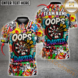 Maxcorners Darts Oops! I Darted Personalized Name 3D Unisex Shirt