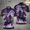 Maxcorners Darts Dark Knight Multicolor Options Personalized Name, Team Name 3D Shirt