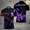 Maxcorners Bowling Golden King Multicolor Options Personalized Name, Team Name 3D Shirt