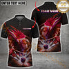 Maxcorners Bowling Eagle Multicolor Options Personalized Name, Team Name 3D Shirt
