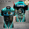 Maxcorners Bowling Funny Ball Street Style Multicolor Customized Name, Team Name 3D Shirts
