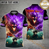 Maxcorners Billiard Hellfire Phantom Multicolor Options Personalized Name, Team Name 3D Shirt