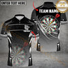 Maxcorners Darts Classic Multicolor Customized Name, Team Name 3D Shirts