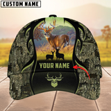 Maxcorners Deer Hunting Camouflage Pattern Multicolor Personalized Name 3D Cap