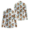 Maxcorners Bigfoot Hot Dog Beach Hawaiian Shirt, Women’s Golf Polo, Golf Tops For Women, Women’s Golf Apparel LM1507