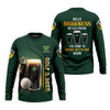 Maxcorners Hello Darkness My Old Friend Golf And Beer St Patrick's Day Green Golf Tops For Men, Golf Shirts For Men