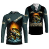 Maxcorners Like Fishing And Believe In Jesus Shirt, Christian Bass Fishing Long Sleeve For Men, Fishing UPF Shirts