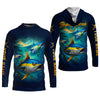 Maxcorners Beyond The Break Funny Fishing Shirt, Fishing UPF Shirts, Gift For Fisherman, Men's Fishing Shirt