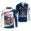 Maxcorners Support Your Local Hookers - Patriotic Fishing Shirt, Fishing UPF Shirts, Funny Fishing Shirt