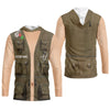 Maxcorners Fishing Vest Shirt, Personalized Fishing Shirt, Fishing UPF Shirts, Custom Fishing Shirt, Fishing Gift for Men