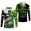 Maxcorners Personalized Bass Fishing Shirt, If I'm Not Fishing I'm Thinking About It Shirt, Fishing UPF Shirts