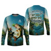 Maxcorners I Just Want To Get High And Go Fishing Funny Fishing Shirt, Fishing UPF Shirts, Men's Fishing Shirt