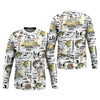 Maxcorners Fishing Life Fishing UPF Shirts, Funny Fishing Shirt, Gift For Fisherman, Fishing Shirts For Men