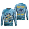 Maxcorners Work Like A Captain Play Like A Pirate Fishing UPF Shirts, Funny Fishing Shirt, Fishing Shirt For Men