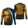 Maxcorners Cast All Your Cares On The Lord Christian Fishing SPF Shirt For Men, Fisherman Gift, Men's Fishing Shirt