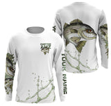 Maxcorners Customize Name Striped Bass Fishing 3D Shirts